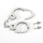 NAUGHTY TOYS heavy steel cuffs with lock 220 gr - image 3