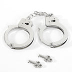 NAUGHTY TOYS heavy steel cuffs with lock 220 gr
