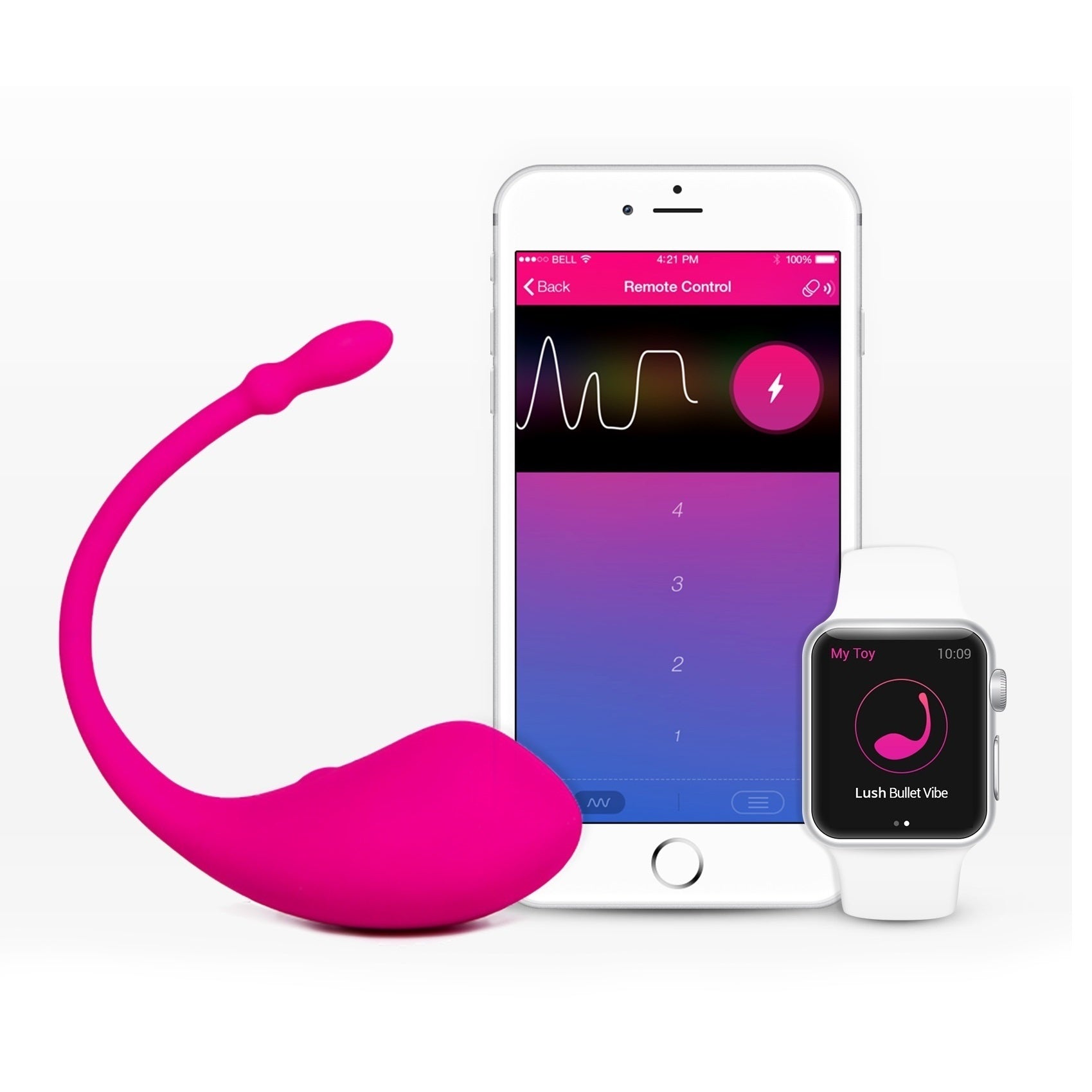 Lovense Lush Wearable Bullet Vibrator Δευτερεύουσα εικόνα προϊόντος