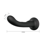 Baile ULTRA Strap On harness with Curvy Black Dildo 15.8 x 3.8 cm - image 3