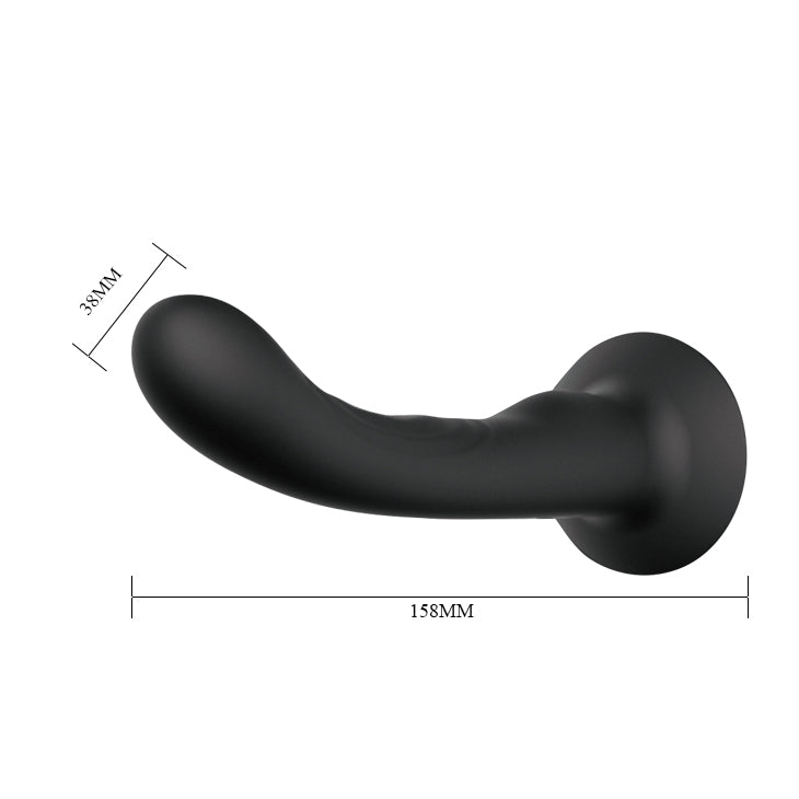 Baile ULTRA Strap On harness with Curvy Black Dildo 15.8 x 3.8 cm - image 3