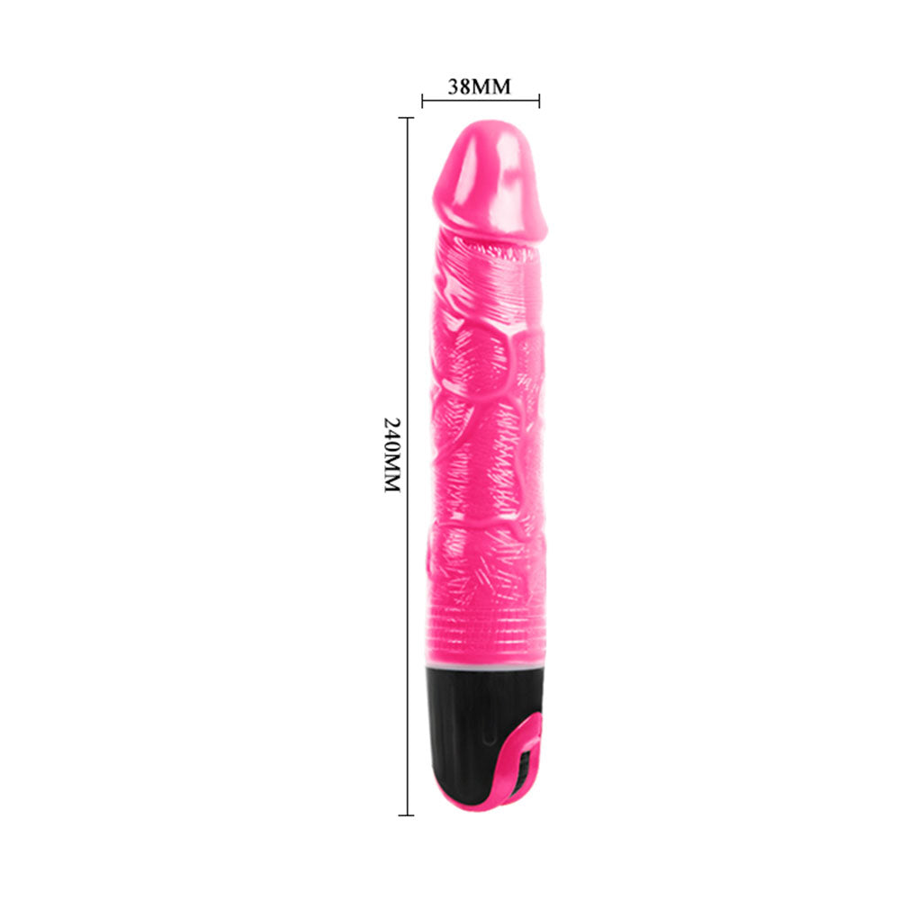 Baile pink Vibrating Dildo 24 x 3.8 cm - image 4
