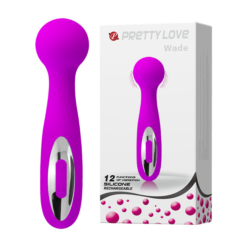 Pretty love WADE wand massager and clitoris stimulator 15 cm PURPLE