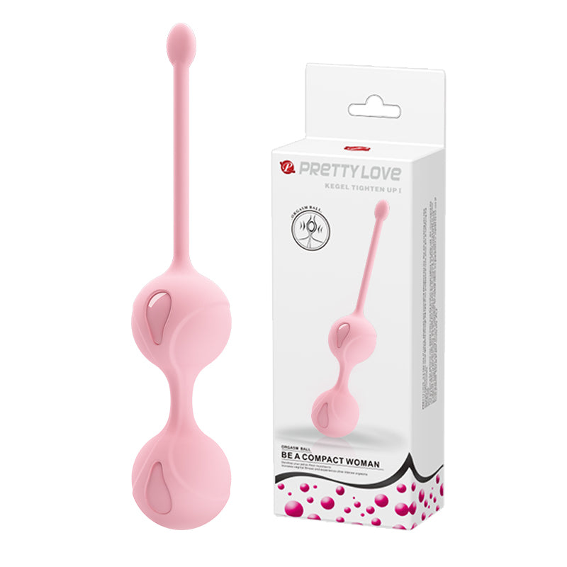 Pretty Love KEGEL TIGHTEN UP II Silicone Kegel Balls 16.1 x 3.2 cm PINK