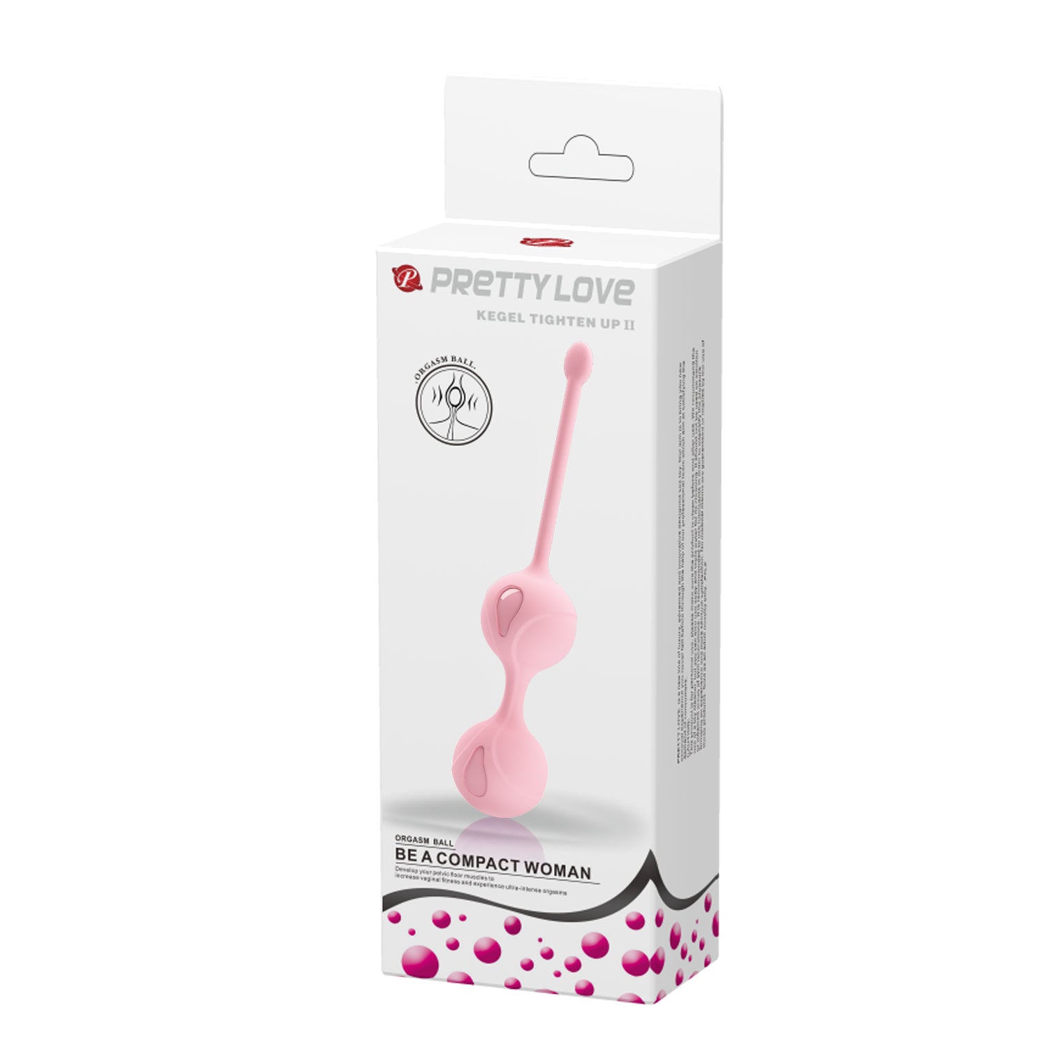 Pretty Love KEGEL TIGHTEN UP II Silicone Kegel Balls 16.1 x 3.2 cm PINK - image 6