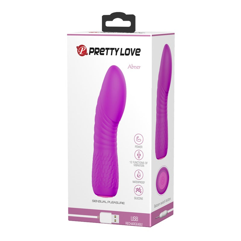 Pretty Love LEIF rechargeable Mini Vibrator PURPLE - image 8