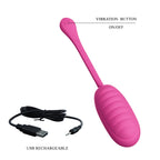 Pretty Love CATALINA App controlled Egg Vibrator PINK