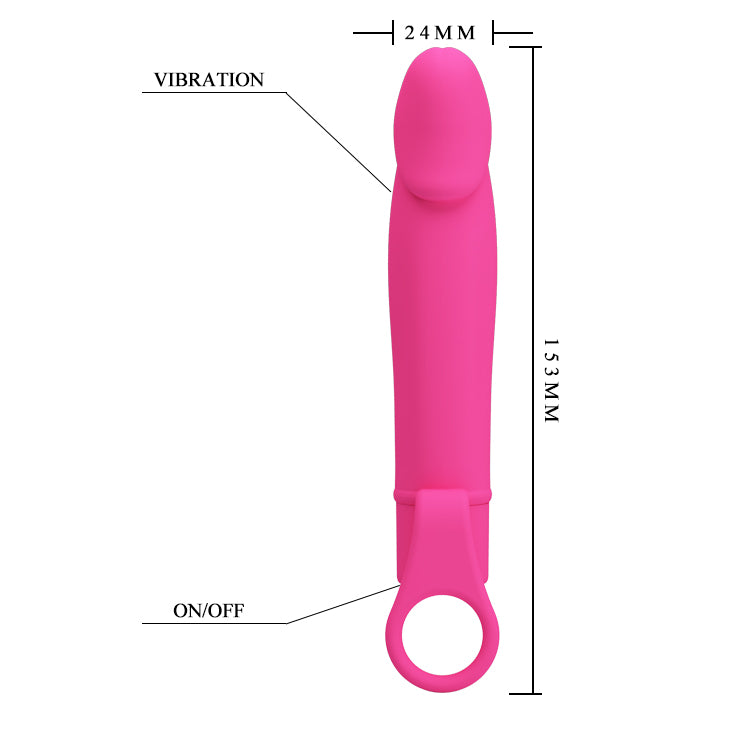 Pretty Love XIUHCOATL G-spot Vibrator 15.3 cm MAGENTA - image 3