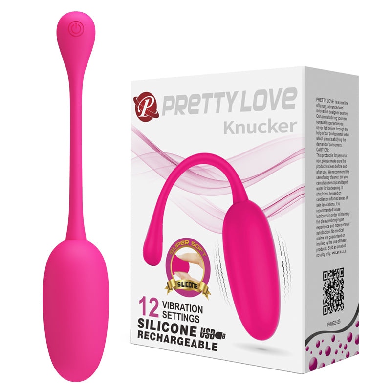 Pretty Love KNUCKER Egg Vibrator MAGENTA Κύρια εικόνα προϊόντος