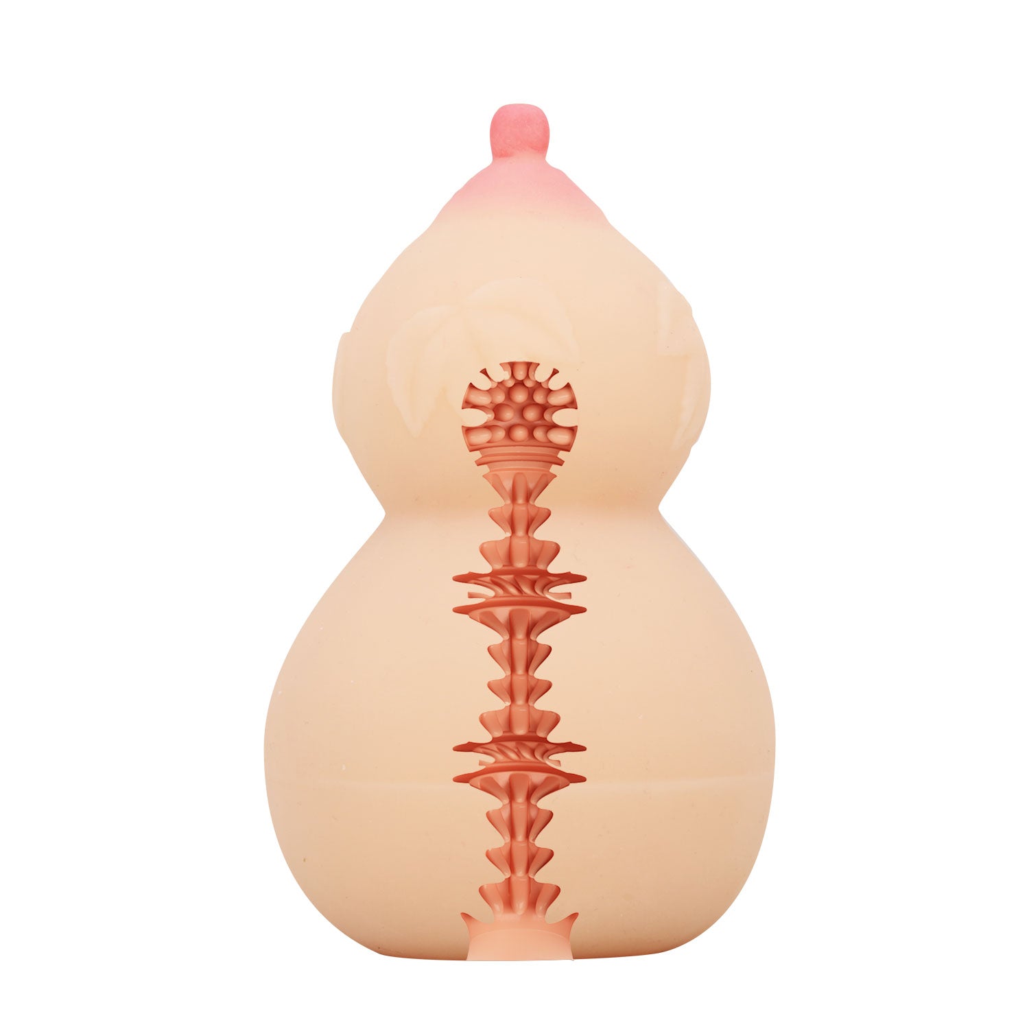 CRAZY BULL CALABASH Breast-shaped male stroker - image 5