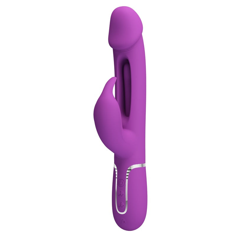 PRETTY LOVE KAMPAS with flicking-swinging tongue vibrator Purple - image 6
