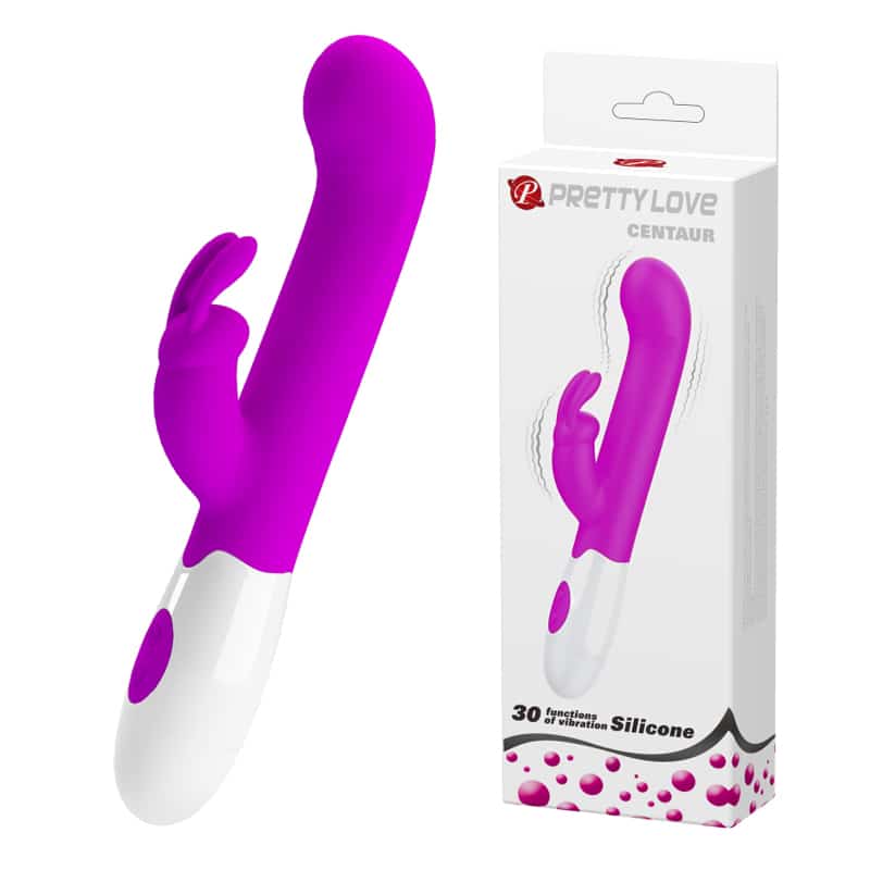 Pretty Love CENTAUR Rabbit Vibrator PURPLE Main image