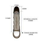 Pretty Love BRAYDEN Penis Sleeve 17.5 cm BLACK - image 2