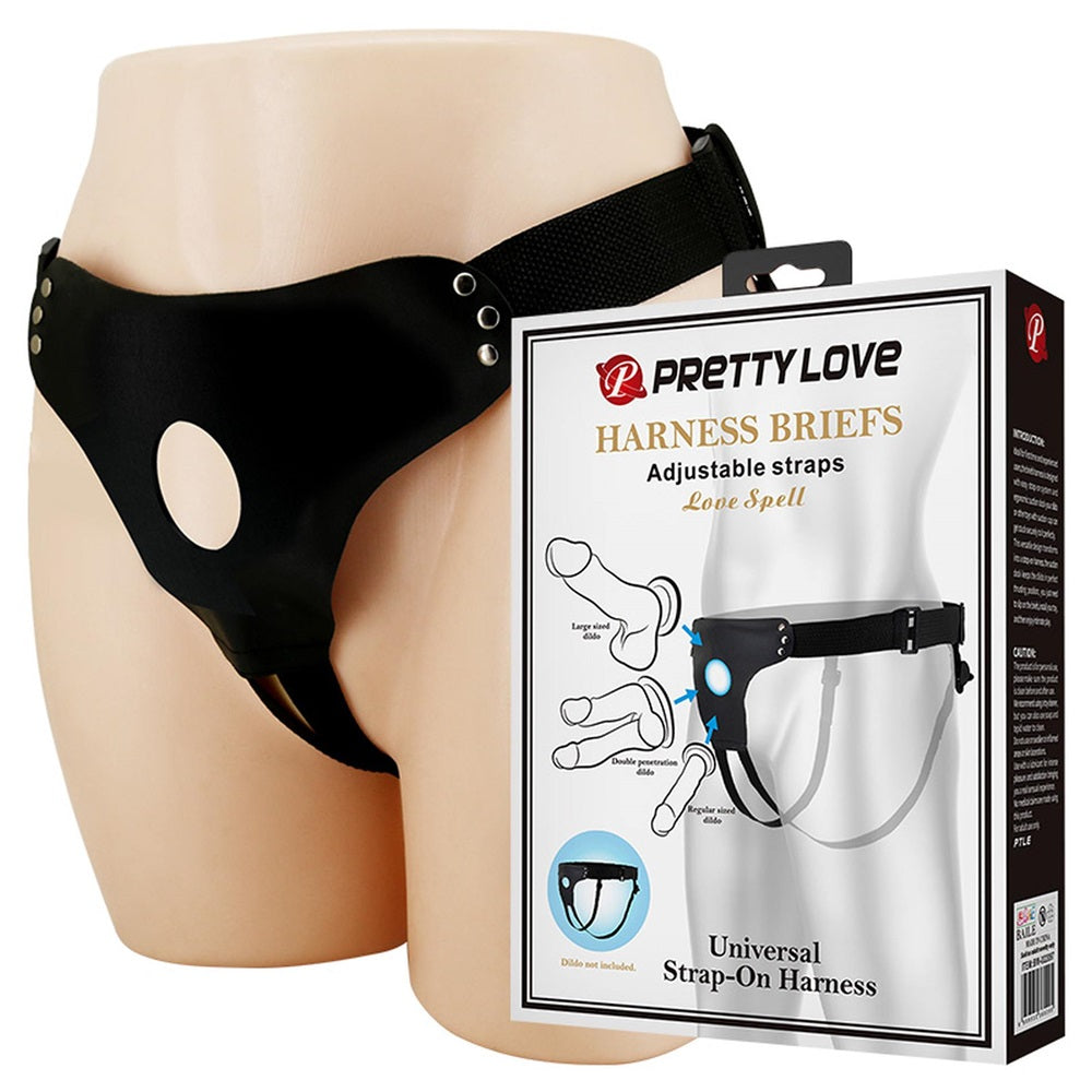 PRETTY LOVE harness Briefs LOVE SPELL