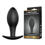 Pretty Love Medium Butt Plug 8.5 x 3.1 cm BLACK
