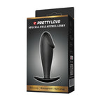 Pretty Love silicone Butt Plug 10 x 3 cm BLACK - image 4