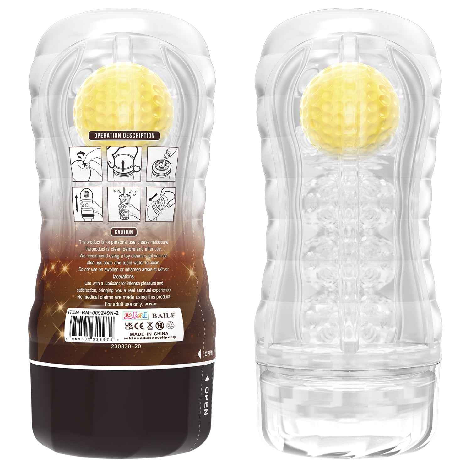 PRETTY LOVE STELLAR vacuum cup male masturbator