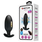 PRETTY LOVE JEFFERSON Vibrating Electro Butt Plug BLACK