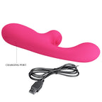 PRETTY LOVE SKYLAR thumping bunny vibrator Pink 19 cm - image 3