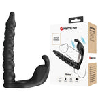 PRETTY LOVE BLACKNEY vibrating penis ring with plug