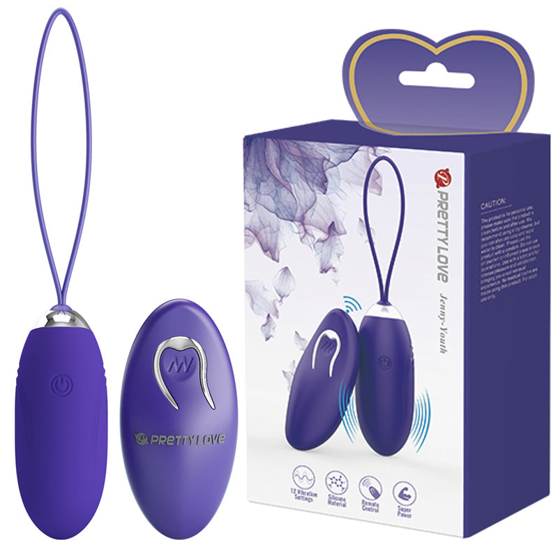 PRETTY LOVE JENNY YOUTH Remote controlled Egg Vibrator BLUE - image 8