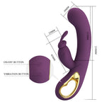 Pretty Love LIAM App controlled Rabbit Vibrator PURPLE - image 5
