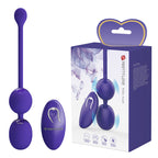 Pretty Love WILLIE YOUTH Remote Controlled Kegel Balls 8.5 x 2.7 cm BLUE
