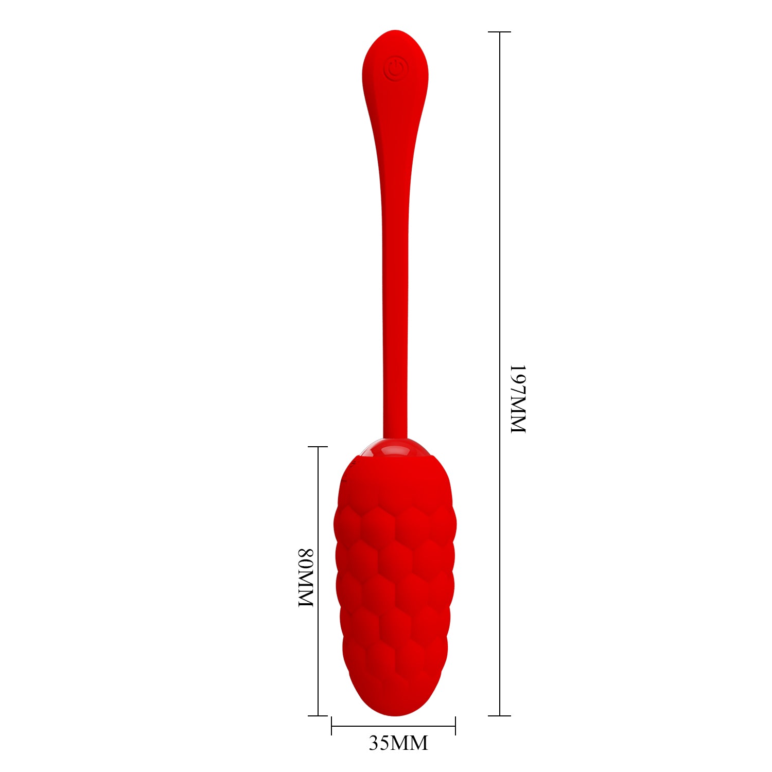 Pretty Love MARINA Egg Vibrator RED