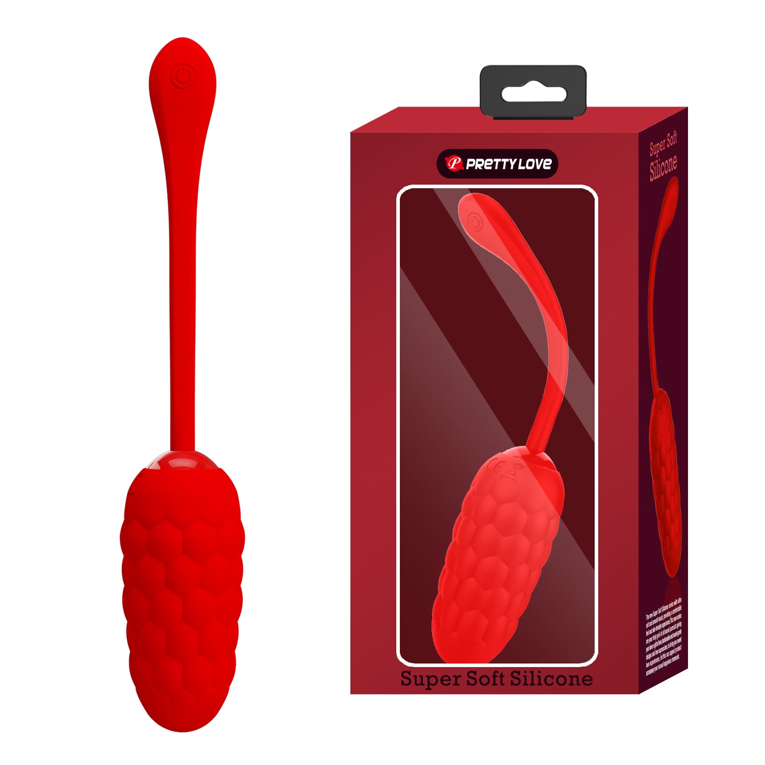 Pretty Love MARINA Egg Vibrator RED Main image