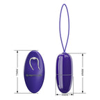 Pretty Love SELKIE YOUTH Remote controlled Egg Vibrator BLUE - image 4