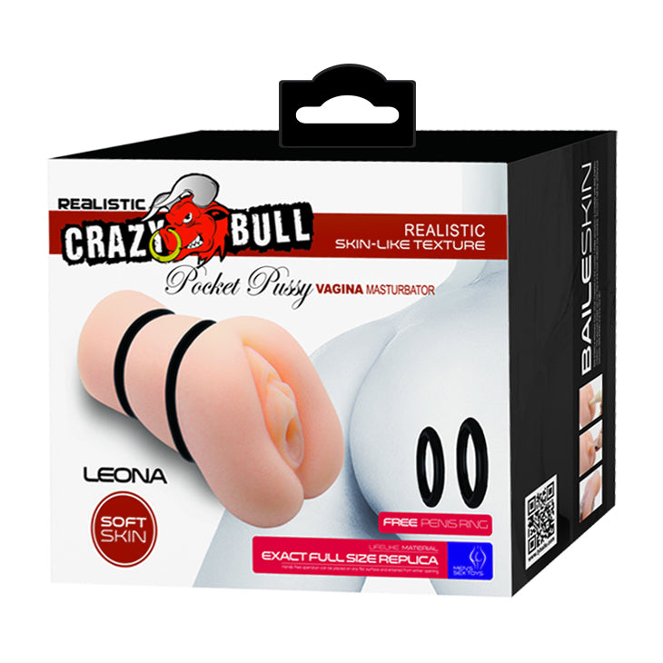 CRAZY BULL LEONA Pocket sleeve stroker 15 cm - image 7