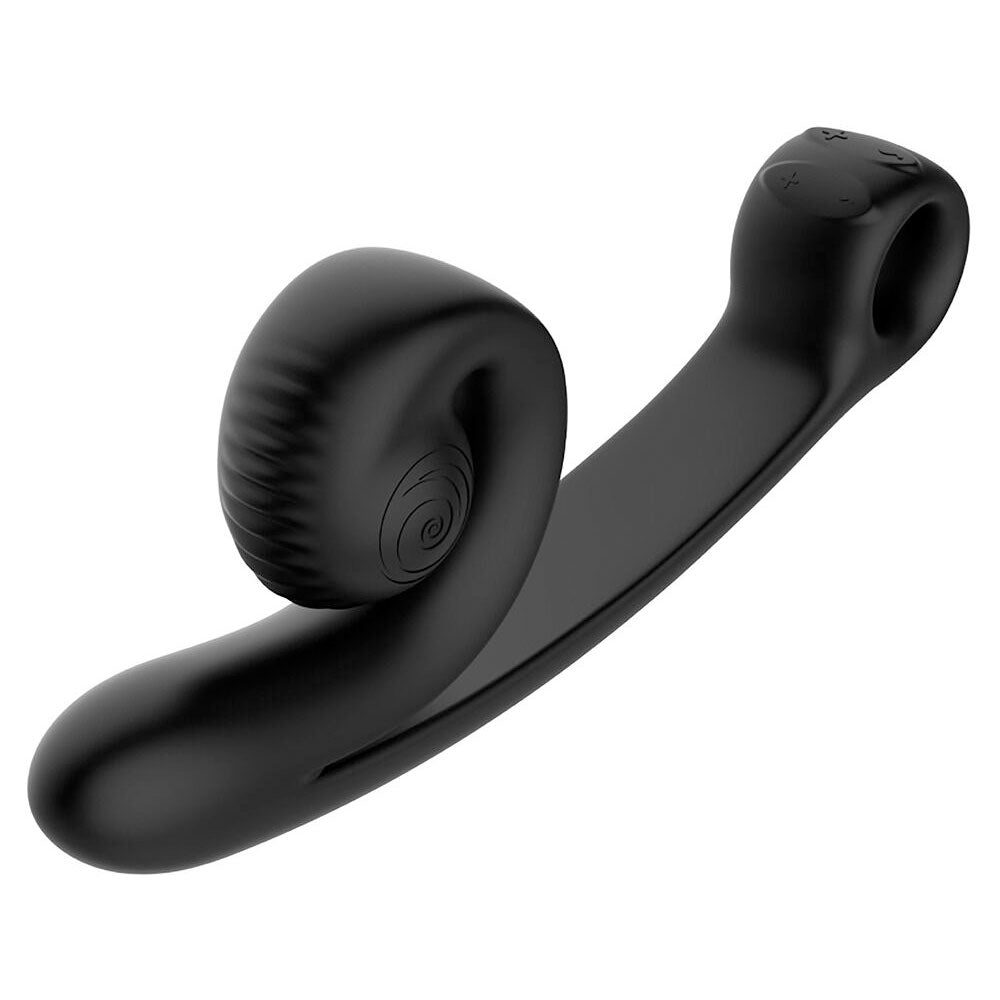 Snail Vibe Curve Dual Stimulator BLACK