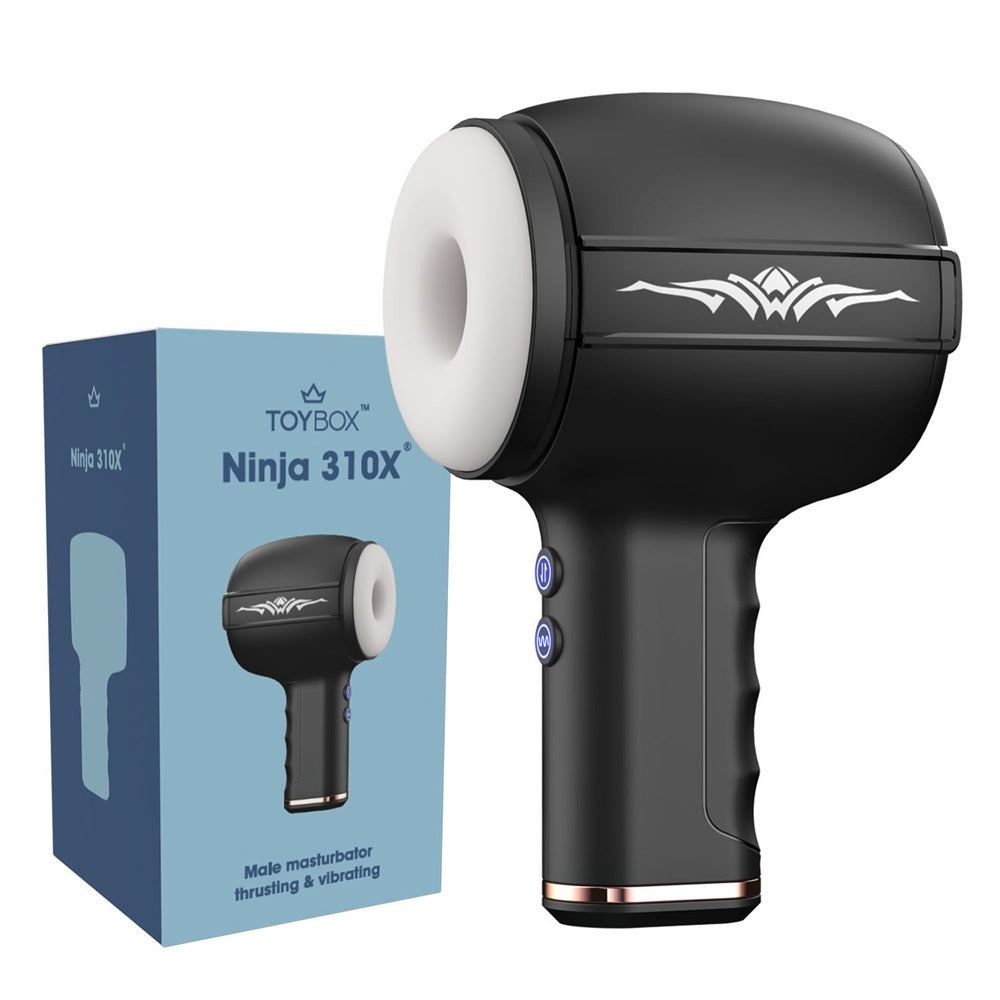 TOYBOX Ninja 310X Male thrusting and vibrating masturbator