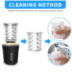 TOYBOX NINJA 410X Male thrusting and vibrating masturbator - image 5