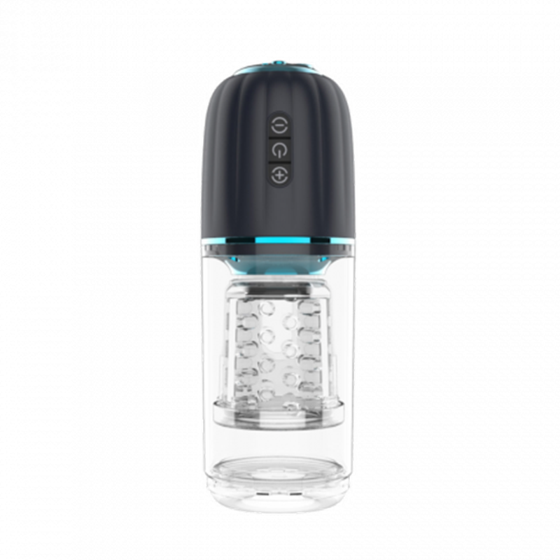 TOYBOX NINJA 410X Male thrusting and vibrating masturbator