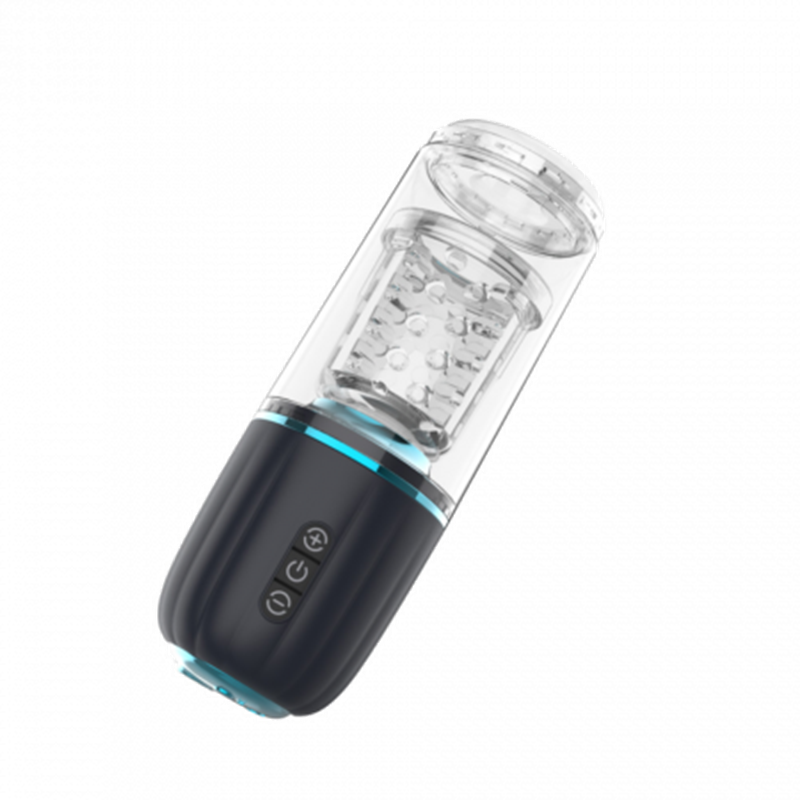 TOYBOX NINJA 410X Male thrusting and vibrating masturbator
