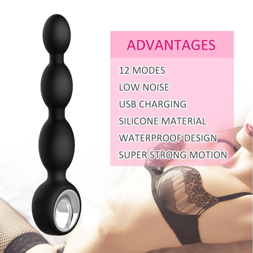 TOYBOX REAR LOVE Flexible beaded anal vibrator - image 8