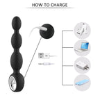 TOYBOX REAR LOVE Flexible beaded anal vibrator - image 9