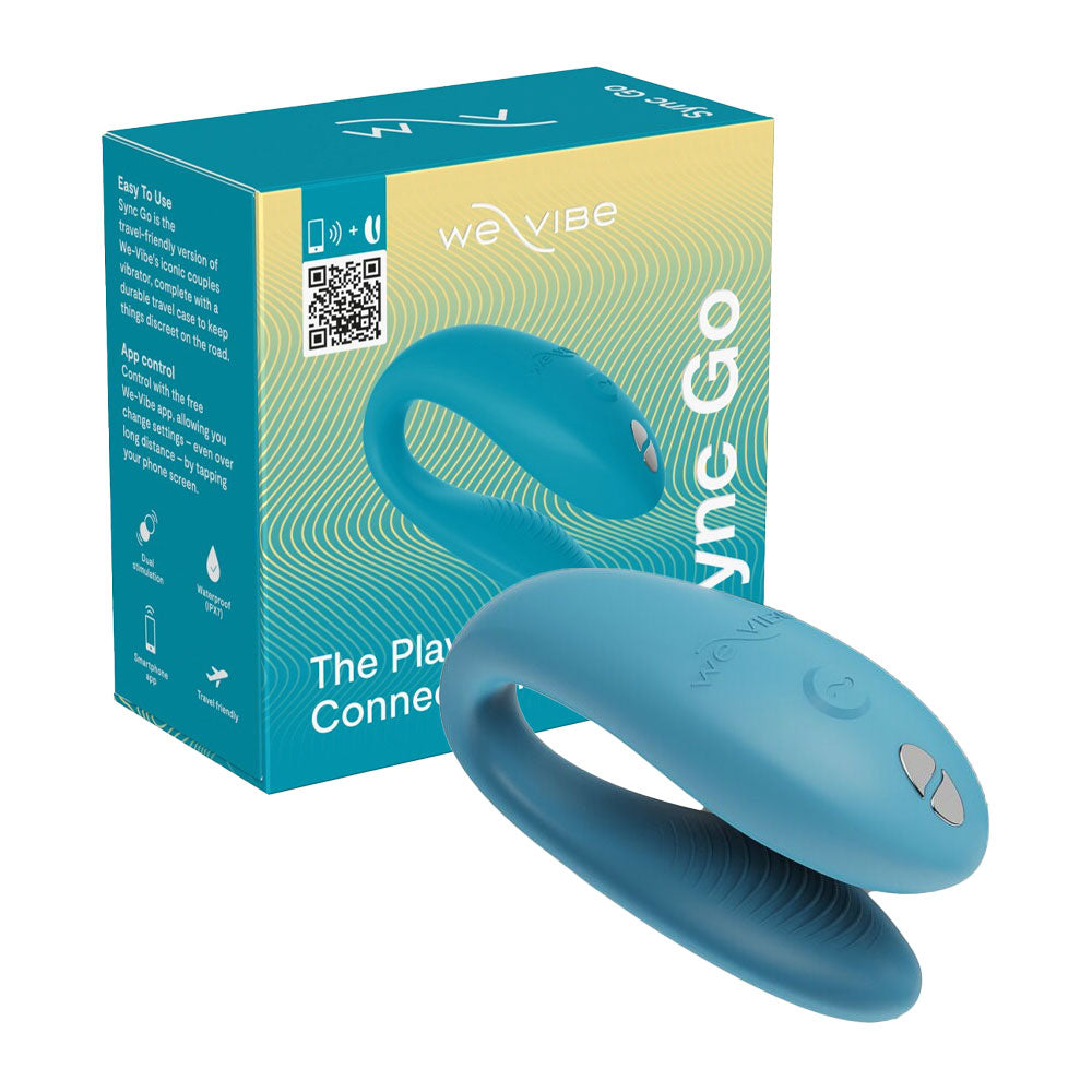 We Vibe Sync Go couple's vibrator Turquoise Κύρια εικόνα προϊόντος