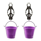 Naughty Toys Nipple Clamps with Buckets