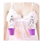 Naughty Toys Nipple Clamps with Buckets - image 5
