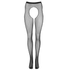 Crotchless sparkly tights with cut outs at the sides - image 3