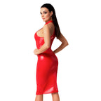 Noir Handmade Orgia Midi Dress Red - image 4