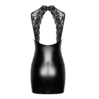 Noir Handmade Pandora Mini Dress Black