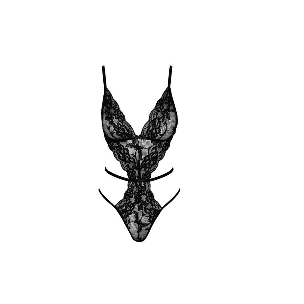 Noir Handmade French Kiss Bodysuit Black Main image
