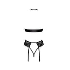 Noir Handmade Bondage Kiss Set Black