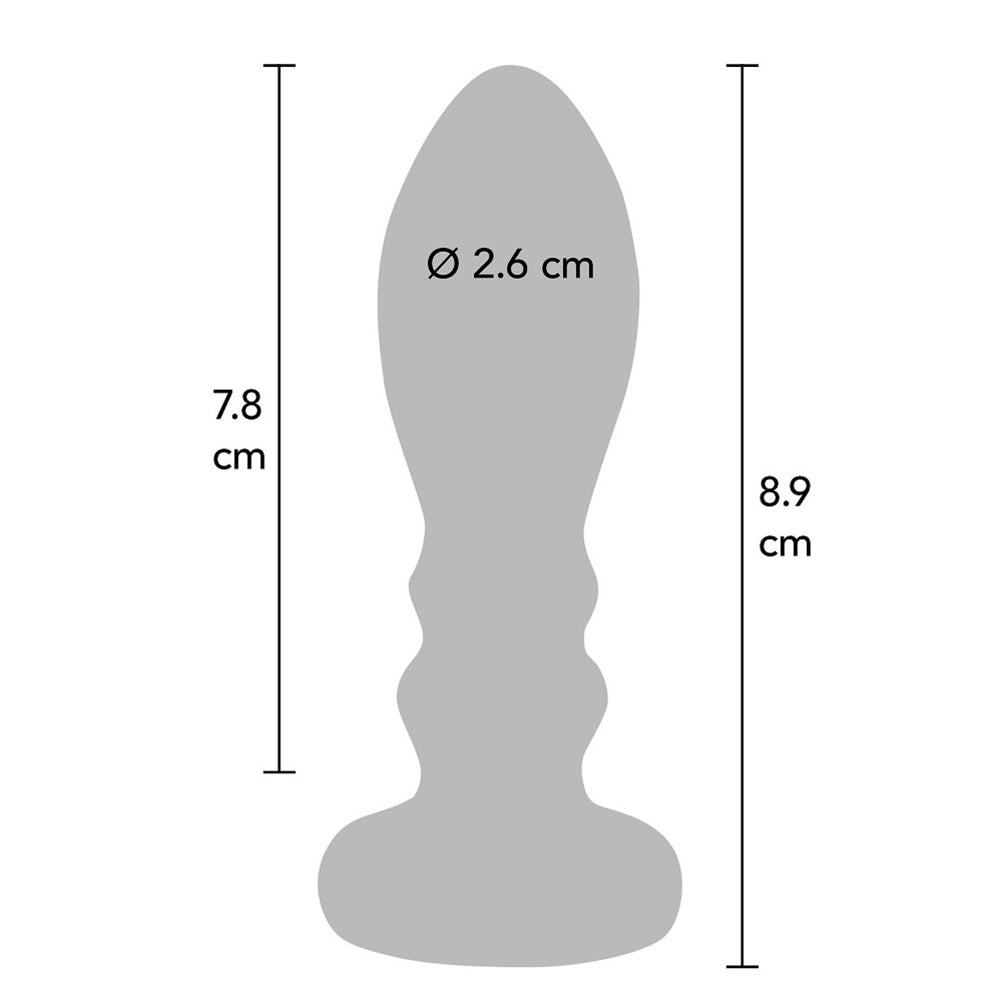ToyJoy The Slider Vibrating Metal Buttplug M - image 5