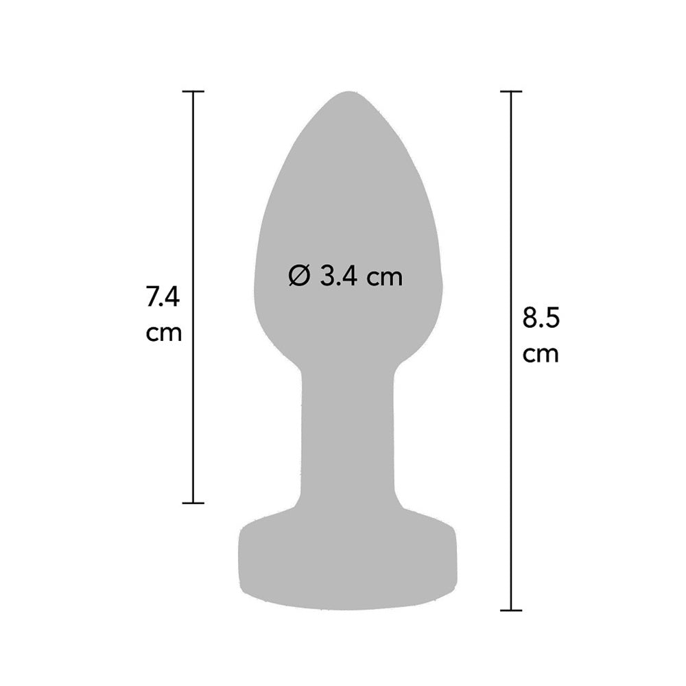 ToyJoy The Glider Vibrating Metal Buttplug M - image 5
