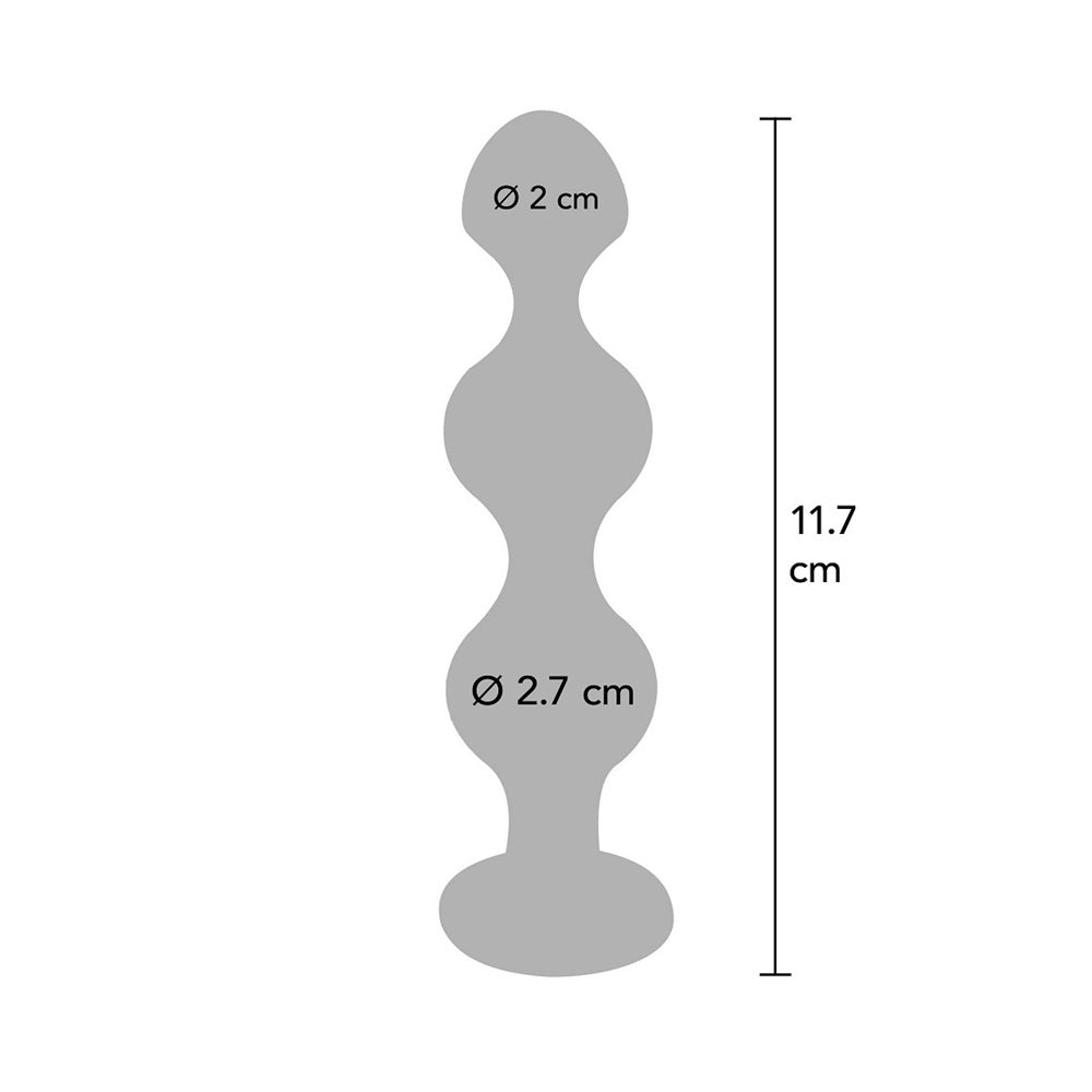 ToyJoy Anal Play Diamond Star Beads Medium - image 4