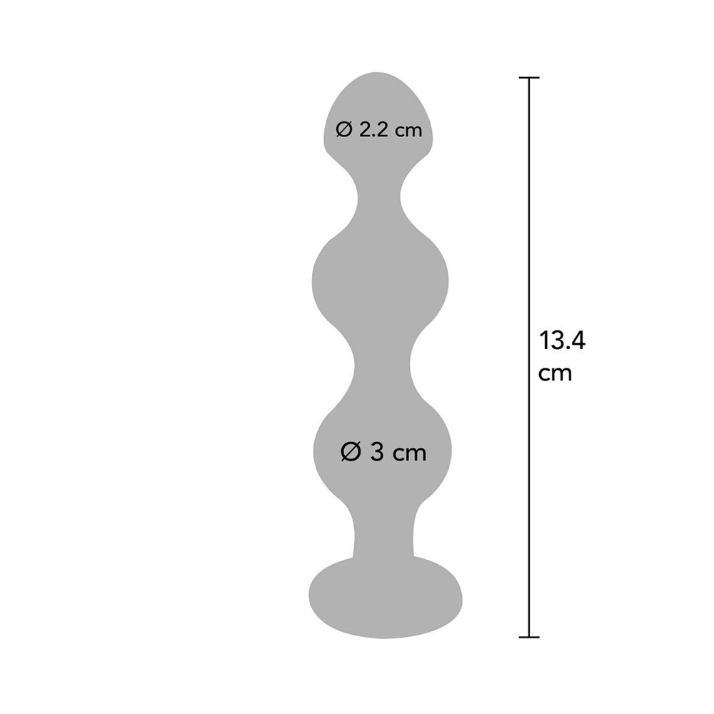 ToyJoy Anal Play Diamond Star Beads Large Δευτερεύουσα εικόνα προϊόντος